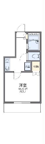 レオパレス砂子町の間取り