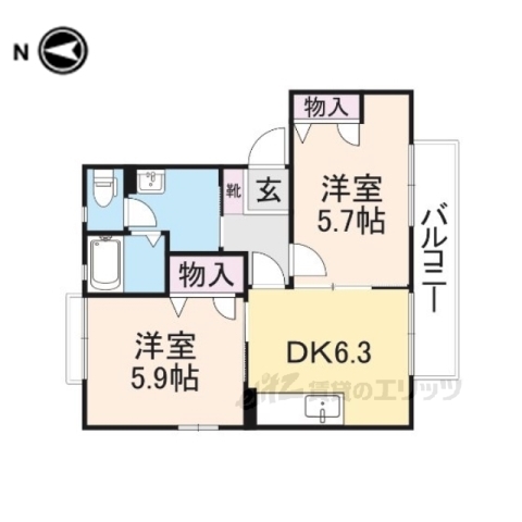 プランタールの間取り