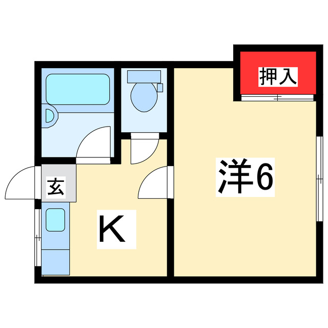 シティハウスセキヤの間取り