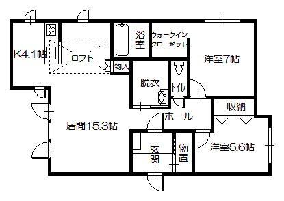 ラ・プロヴァンスの間取り