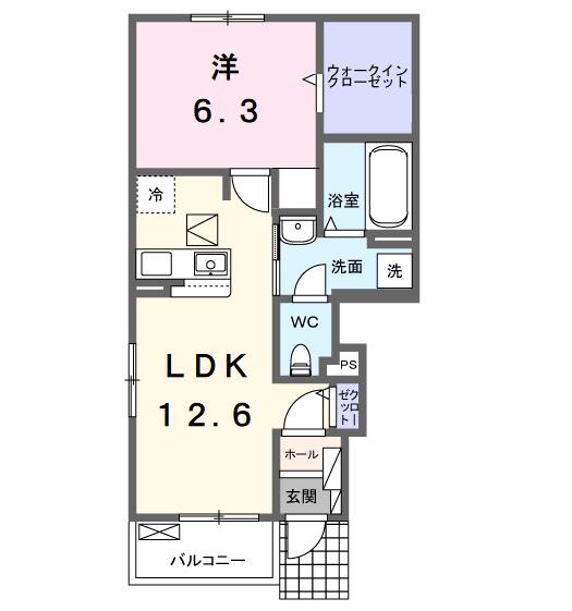 プラーンドルXVIIの間取り