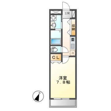 ヴィラパーク鶴舞の間取り