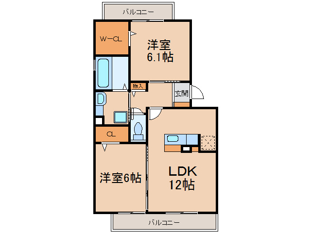 ベスタIIの間取り