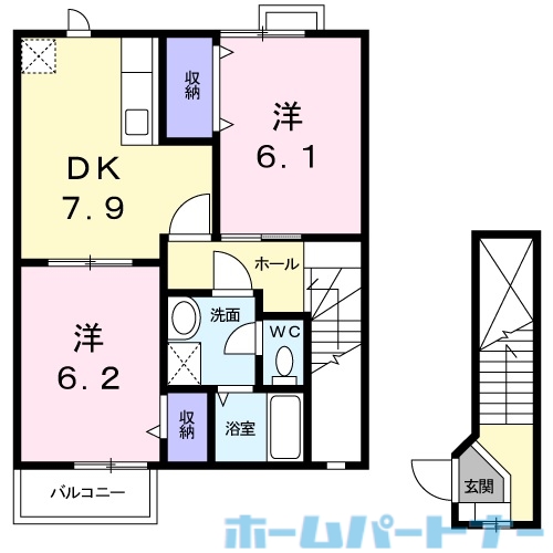 ＦＩＮＥ　ＨＥＩＧＨＴＳの間取り