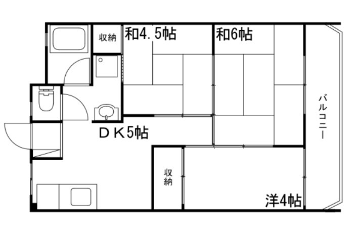 MISTRAL香寺の間取り