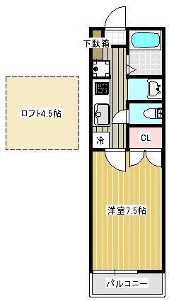 セレーノ吉浦の間取り