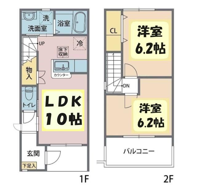 Ｍｉｒａｉｎｇの間取り