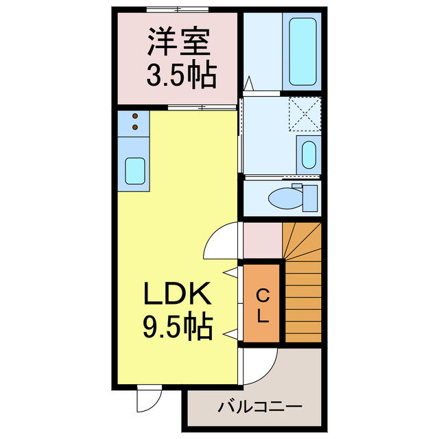 ブランテラス尾上町の間取り