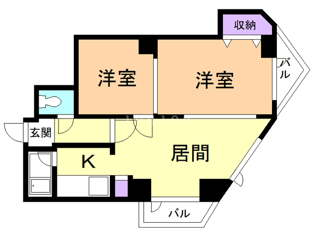 パークヒルズ沢町の間取り