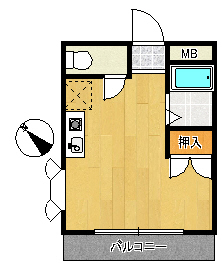 ユニテ今川の間取り