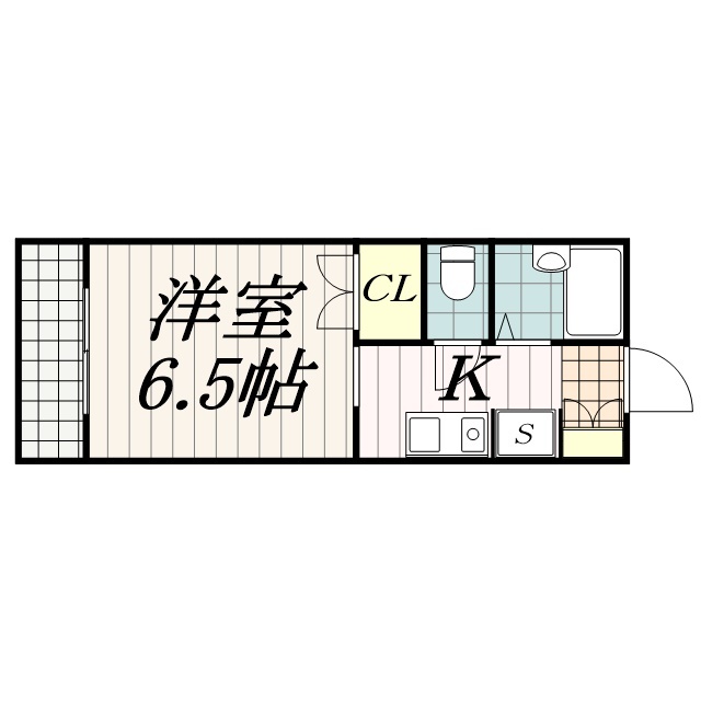 メゾンビフォアの間取り