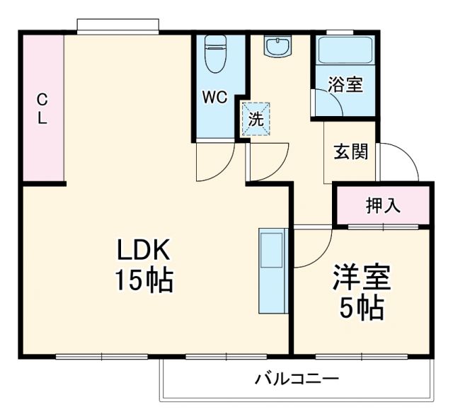 【相生山団地３２棟の間取り】