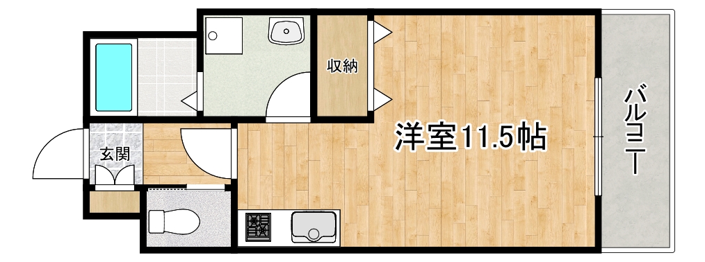 ボヌール恋野の間取り