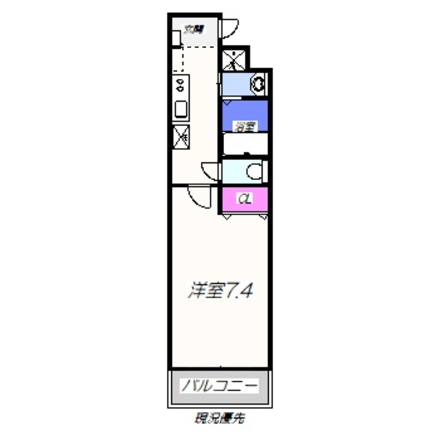 ヴィラペントハウス堺東の間取り