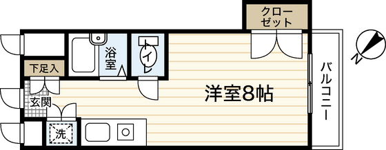 益井ビルの間取り