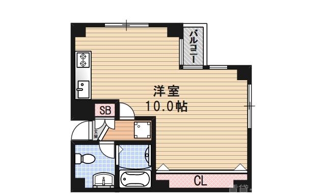 シティロイヤル祇園の間取り