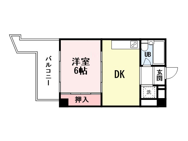 リヴィエール三共の間取り