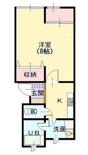 ＲＯＯＭＳ　ＩＳＨＩＺＡＫＩ　２１の間取り