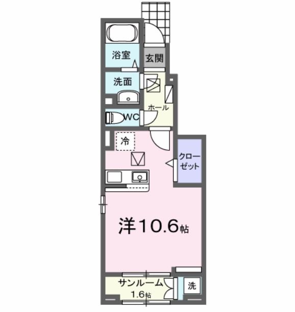 【ベル　クロッシュの間取り】