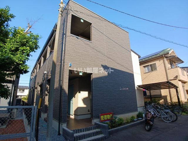 熊谷市本町のアパートの建物外観