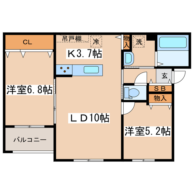 シエルの間取り