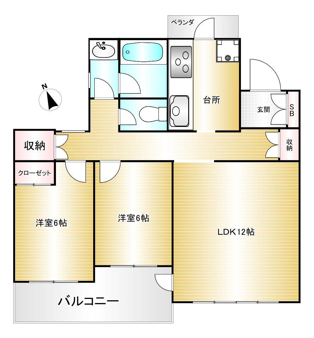 ストリーム等々力の間取り