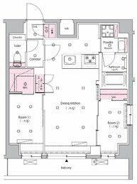 SYFORME　NISHISUGAMOの間取り