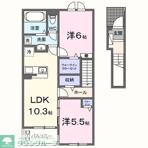 アルバ　ティエラの間取り