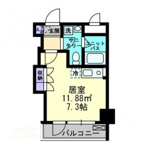 アルファレガロ古新町の間取り