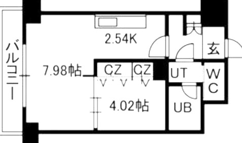 PRIME URBAN宮の沢の間取り