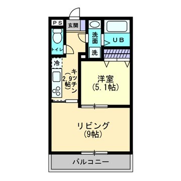 アルーア西町の間取り