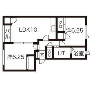 ストリームA棟の間取り