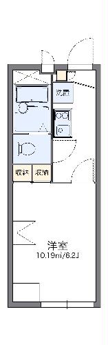 レオパレスソレイユの間取り