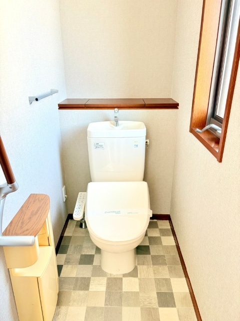 トイレ　写真は２Ｆ（１Ｆにもあります）