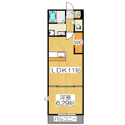ルミエール西洞院の間取り