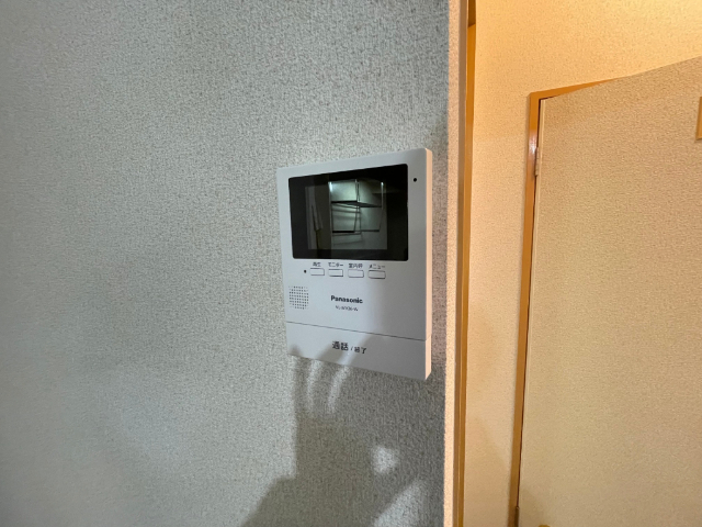 セキュリティ　モニター付きインターホン