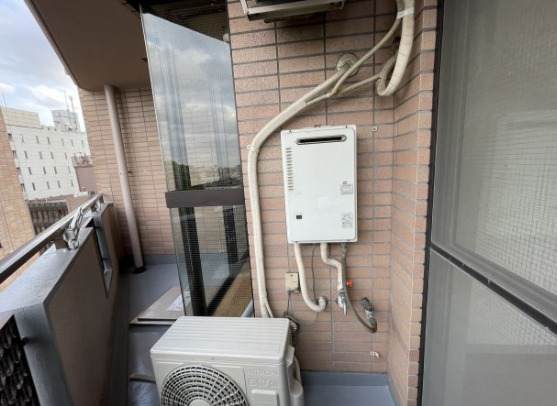 バルコニー　落ち着いた時間を過ごせるバルコニーです