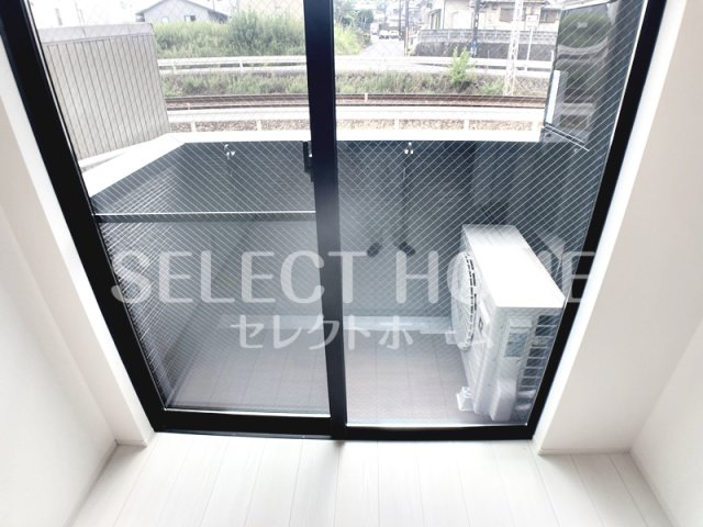 バルコニー　広々としたバルコニーです