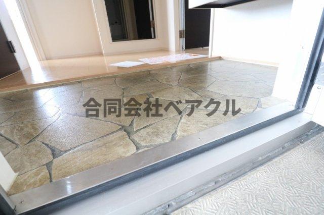 玄関　明るい玄関です