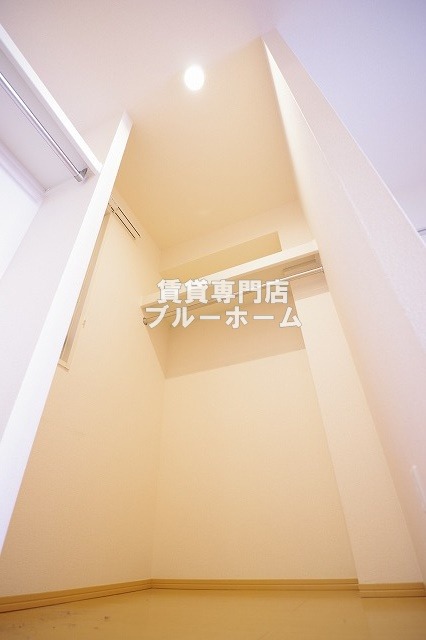 収納　大容量のウォークインクローゼット！