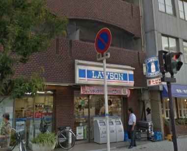 コンビニ　ローソン 安堂寺町二丁目店（コンビニ）まで402m