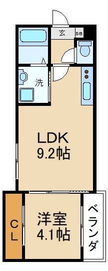 グラン寝屋川の間取り写真