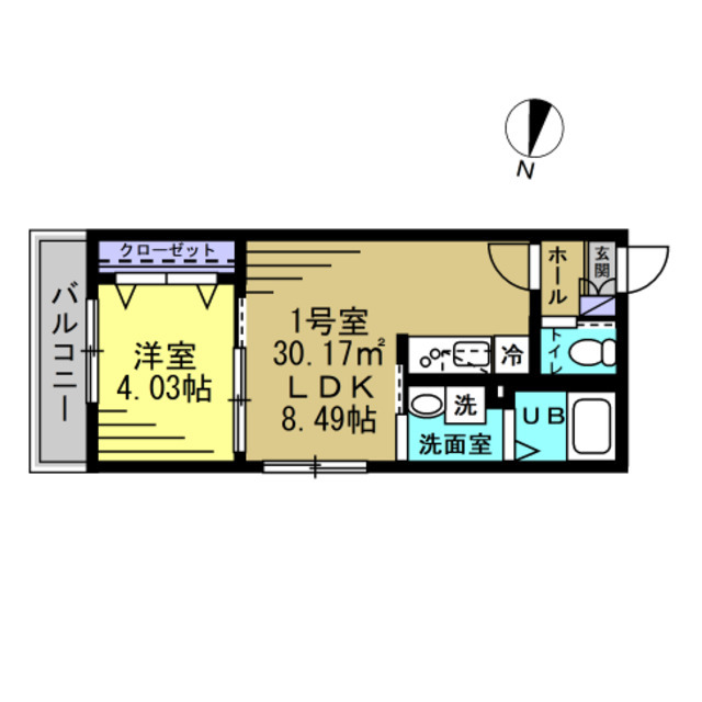 AK都賀の間取り写真