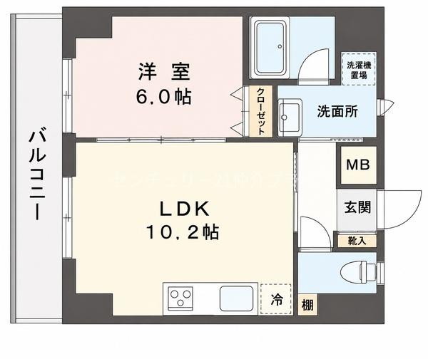 エシュレ湘南の間取り写真