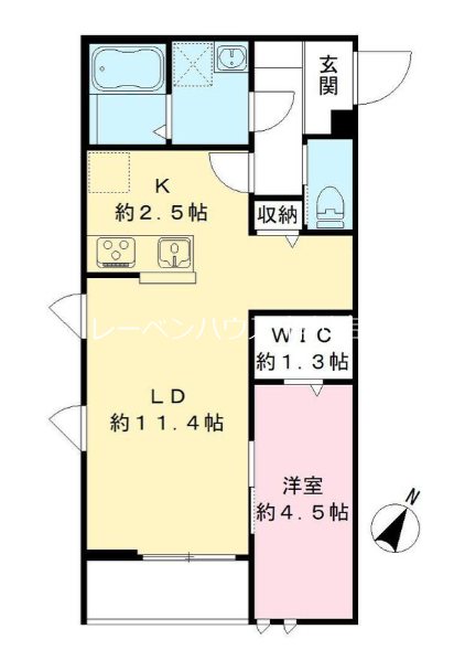 サンライズの間取り写真