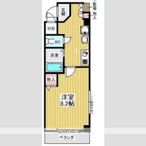 名鉄常滑線 道徳駅 徒歩8分 5階建 築22年の間取り写真