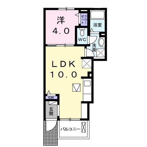 トライ　ブレーメンの間取り