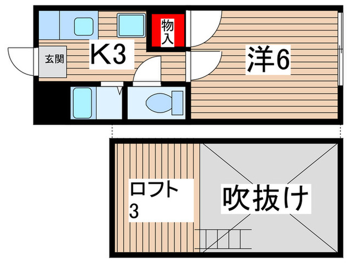 メゾン南光台の間取り写真