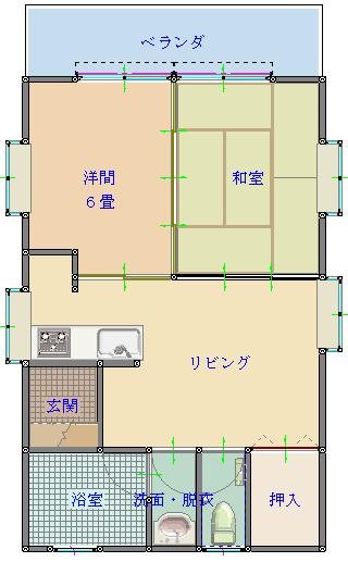 マタハリハウスの間取り