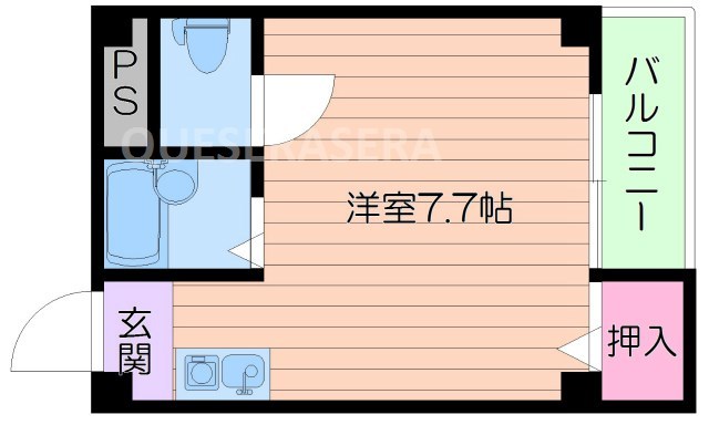 ＫＳコート千里山駅前の間取り